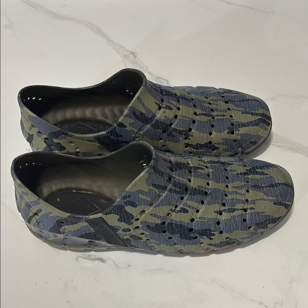 Camouflage Slip-On Men's Shoes